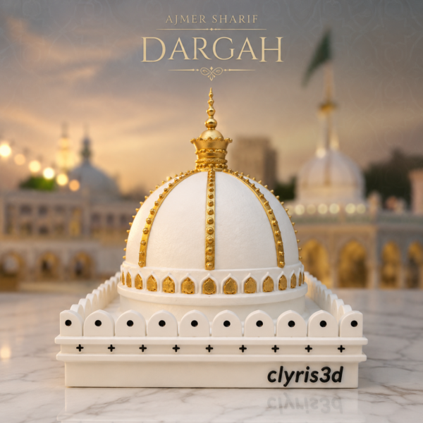Ajmer Sharif Dargah 3D Model – Premium Islamic Decor
